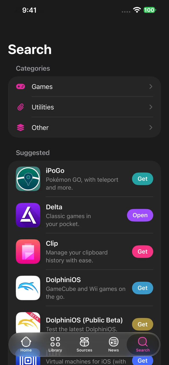 Zeus screenshot 3